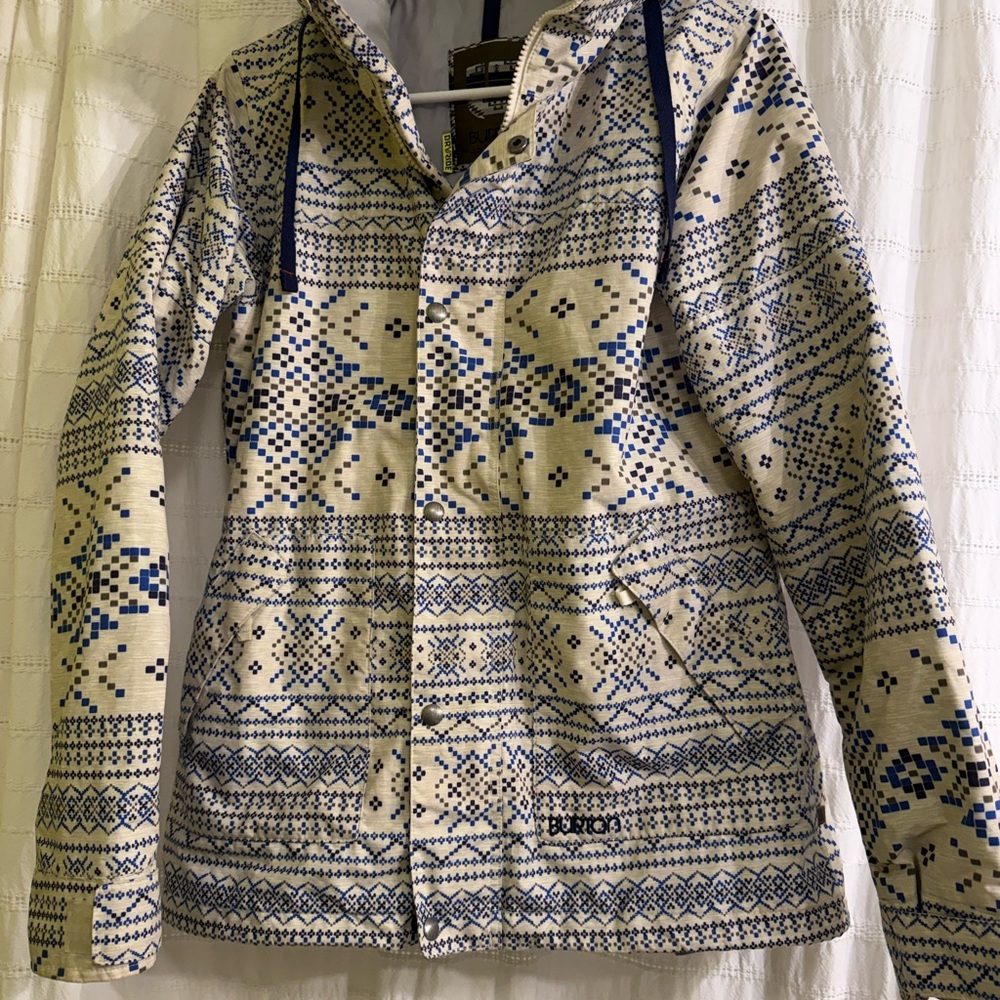 Burton Fair Isle Dryride snowboard ski jacket